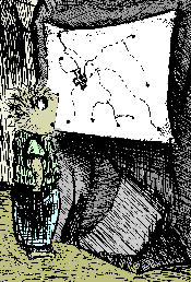 Chisel looking at Mole map